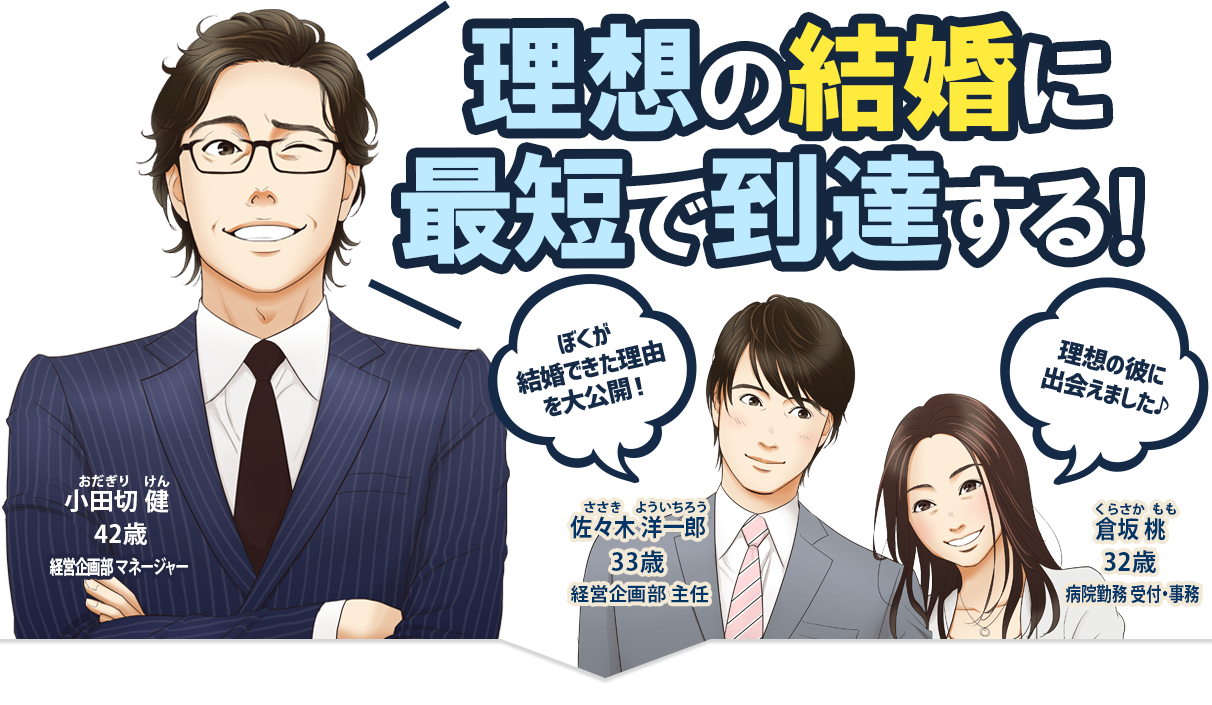 理想の結婚に最短で到達する