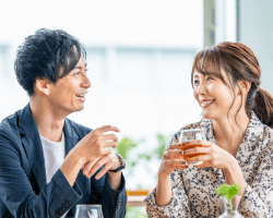 会員限定のパーティーへ参加