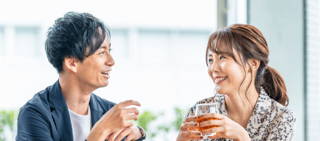 会員限定のパーティーへ参加
