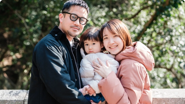 35歳会社員男性と31歳会社員女性の成婚カップル。