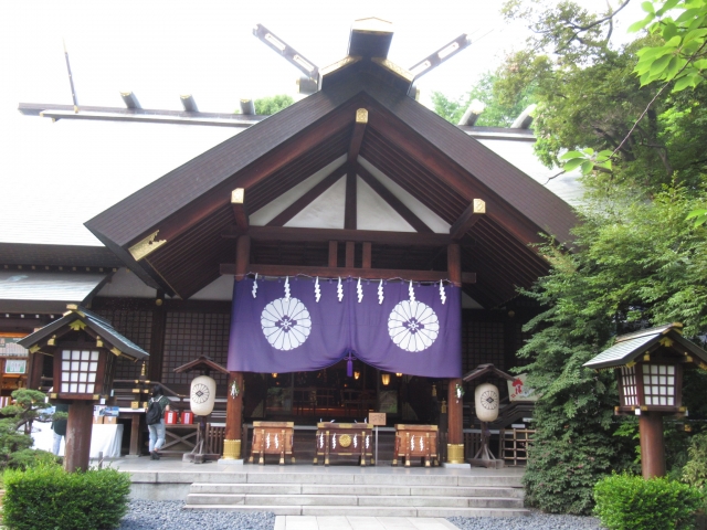 １　東京大神宮（東京・飯田橋）