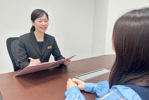 目の前の会員様に寄り添います画像